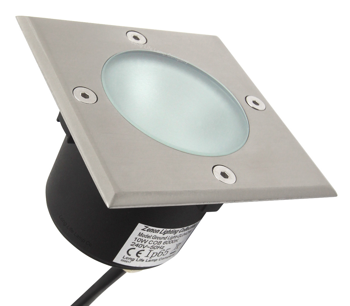 LED Ground Walkover Lights Outdoor SQUARE Decking Light Stainless Steel eBay