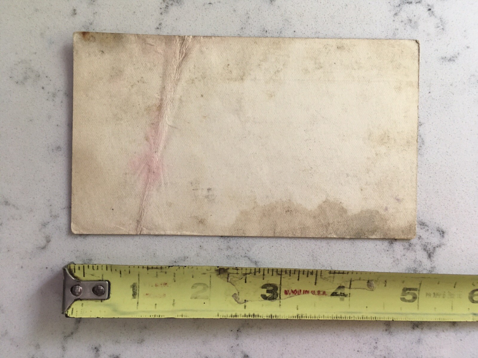 ANTIQUE KANSAS CITY LIVESTOCK EXCHANGE MERCHANT ADV TRADE CARD CUSTER