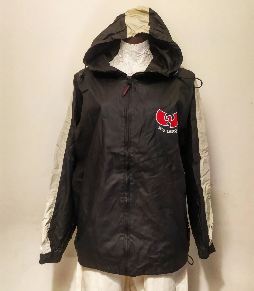 WU WEAR Jacket Wu Tang Windbreaker Vintage Hip Hop black jacket Authentic 90s