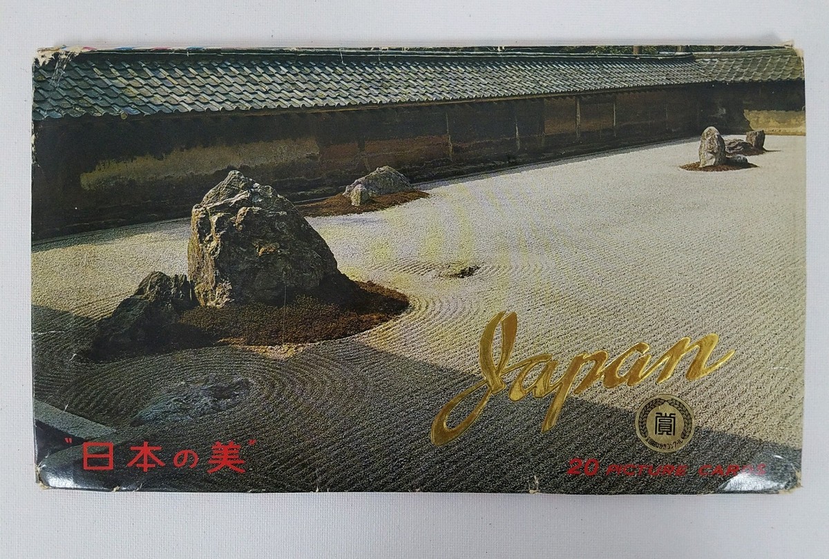 Vintage Fukuda Japan Postcard 20pc Set 5.75x9.75