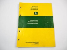 John Deere 830 - 3130 840 - 3140 istruzioni montaggio centraline aggiuntive cursore