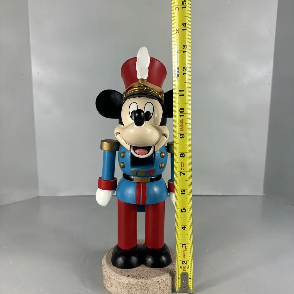 Banda de Marcha Cascanueces Kurt Adler Walt Disney World Mickey Mouse, 14" 1992 Foto 2 de 4