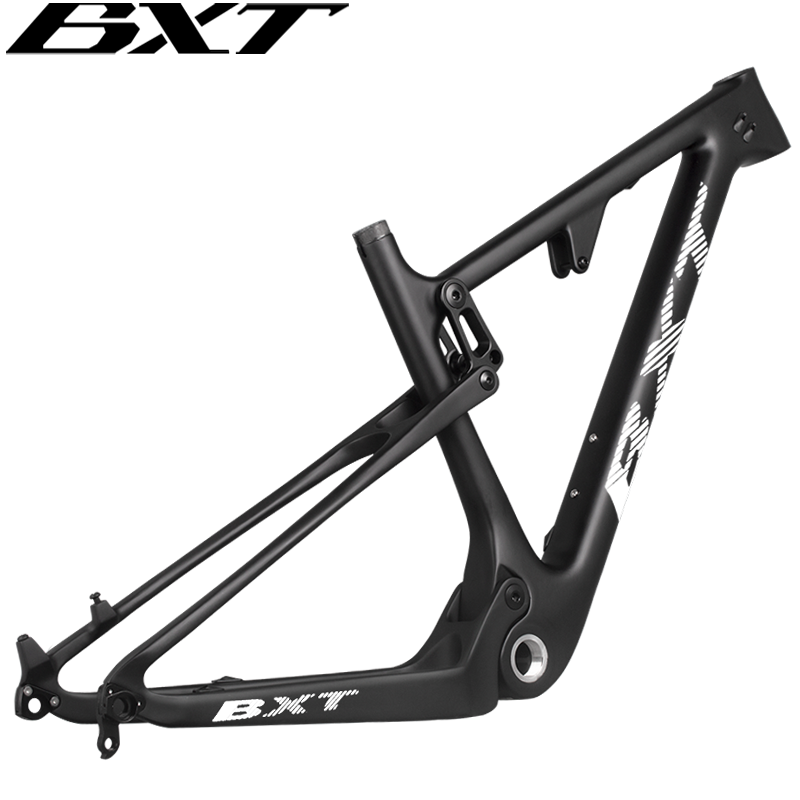 29er Full Carbon Suspension Mountain Bike Frame Boost 142x12mm MTB Bike
