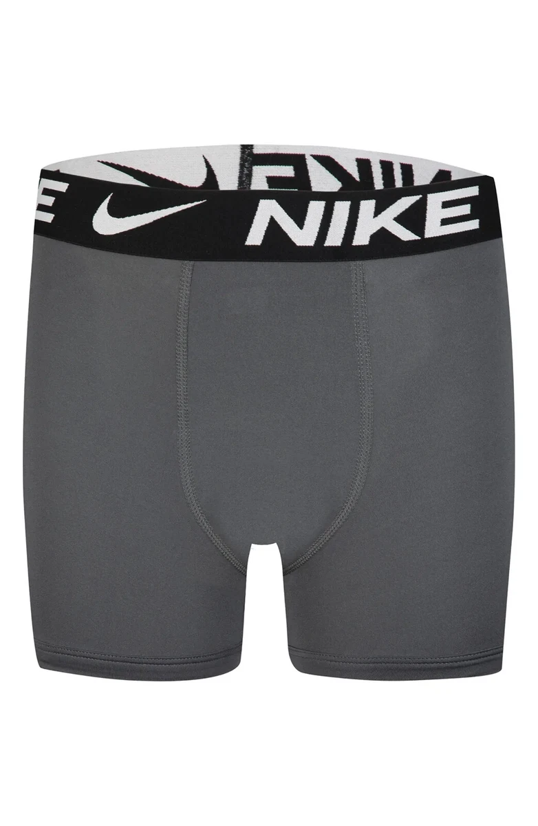 Boxer Brief Nike Boys 1Pk, Gray Essential Micro, Youth Size XL, 18-20