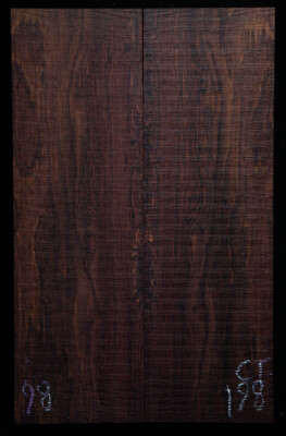Camatillo Rosewood #198 Knife Scales 6.3''x2''x 1/2'' see 100 woods in my store