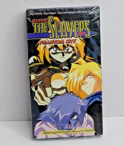 Slayers Next Phantom City Anime VHS Sealed Original Japanese Subtitled English - Foto 1 di 5