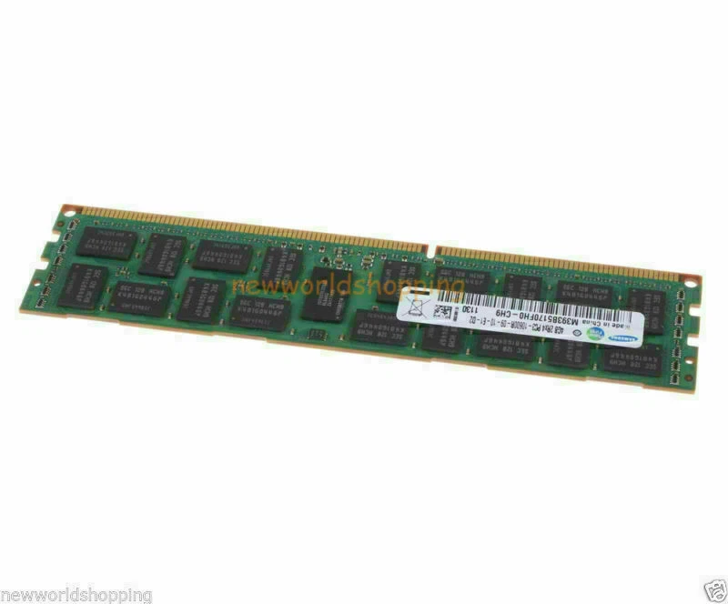 ECC Samsung 4GB PC3-10600R DDR3 1333Mhz 240Pin 2Rx4 REG Server Memory CL9 RAM #E - Image 3 of 4