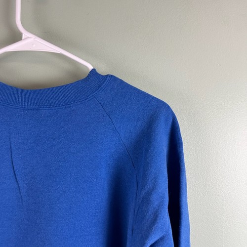 VINTAGE Crewneck 1980s Wildwood New Jersey Fire Department Blue LG Soft NJ FD - Picture 8 of 8