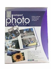 NEW Portaview Compact Photo Organizer w/ Case Holds 72 4" x 6" or 3" x 5" Photos