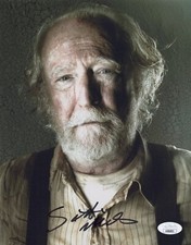SCOTT WILSON Signed WALKING DEAD 8x10 Photo IN PERSON Autograph JSA COA Cert