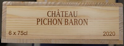 Château Pichon Baron 2020, 2ème Grand Cru Classé Pauillac - 99 P. Suckling!