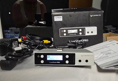 Cerevo LiveShell PRO_Top-HD 720p HDMI WiFi Live-Streaming- und Übertragungsgerät