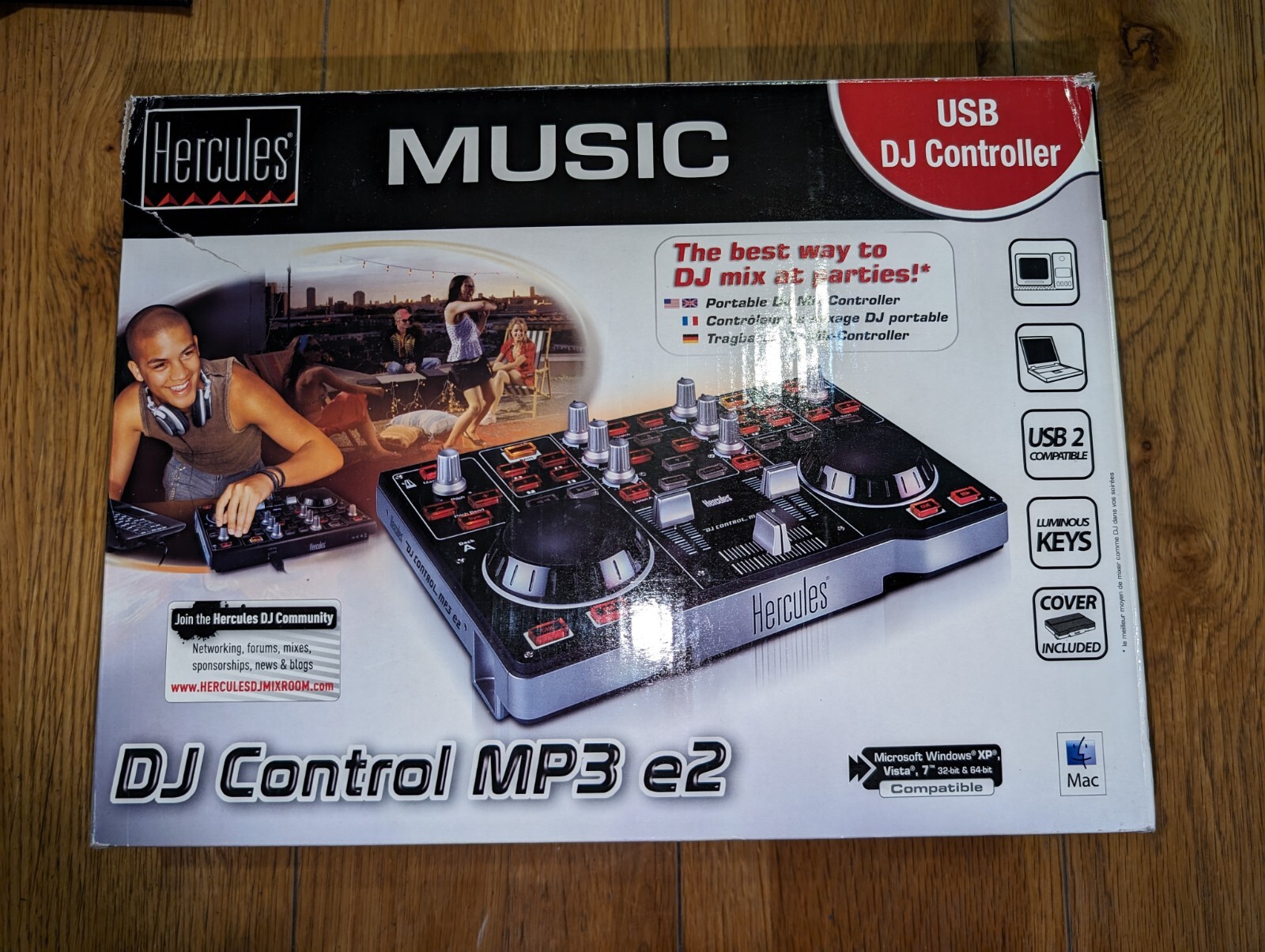 Programm Für Hercules Dj Control Mp3 E2 Hercules DJ Control MP3 e2 USB PC DJ Controller Boxed | eBay