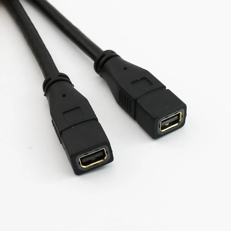 30cm Mini DisplayPort Female to Female Mini DP Video Extension Connector Cable - Image 3 of 4