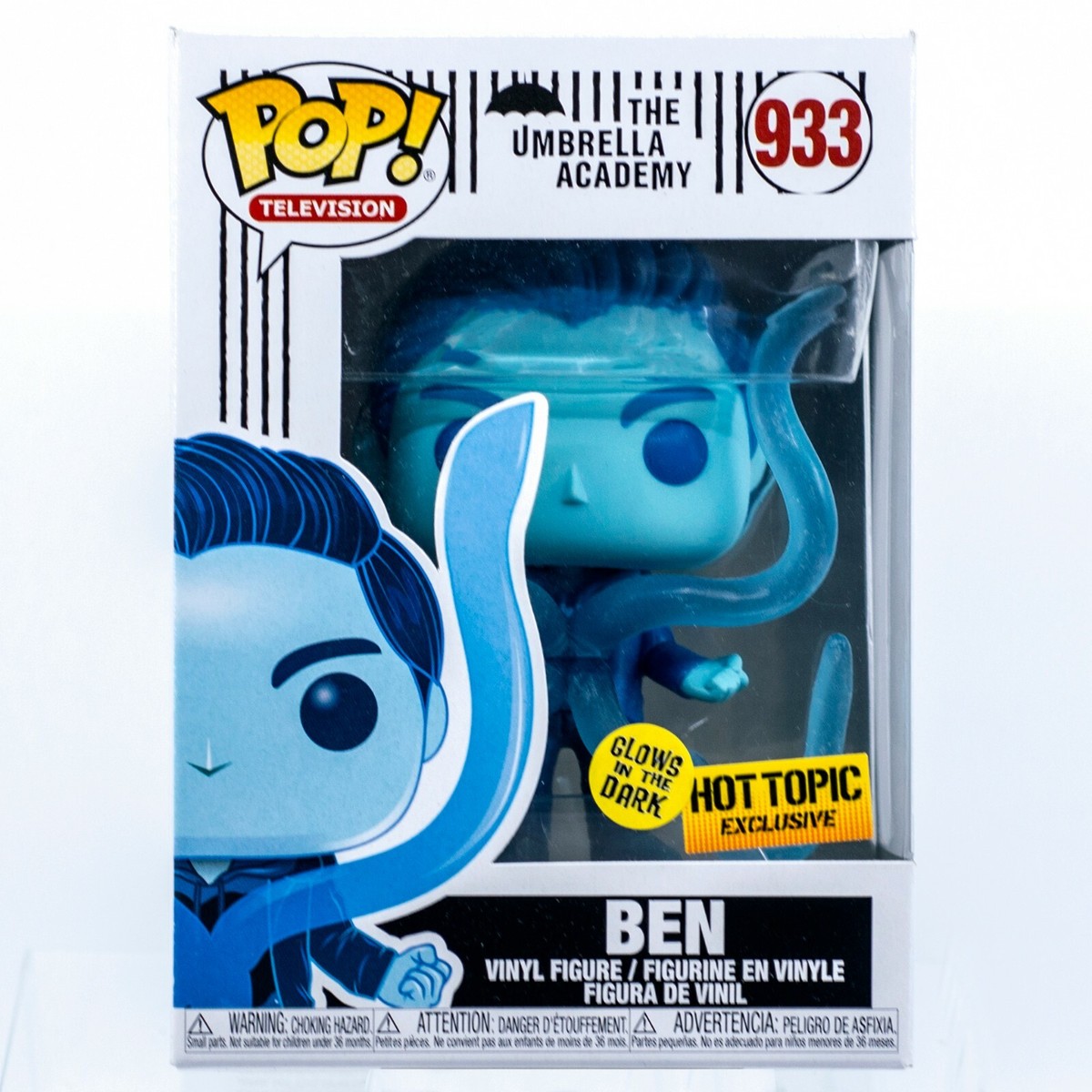 The Umbrella Academy Ben Funko Pop #933 Hot Topic Exclusive