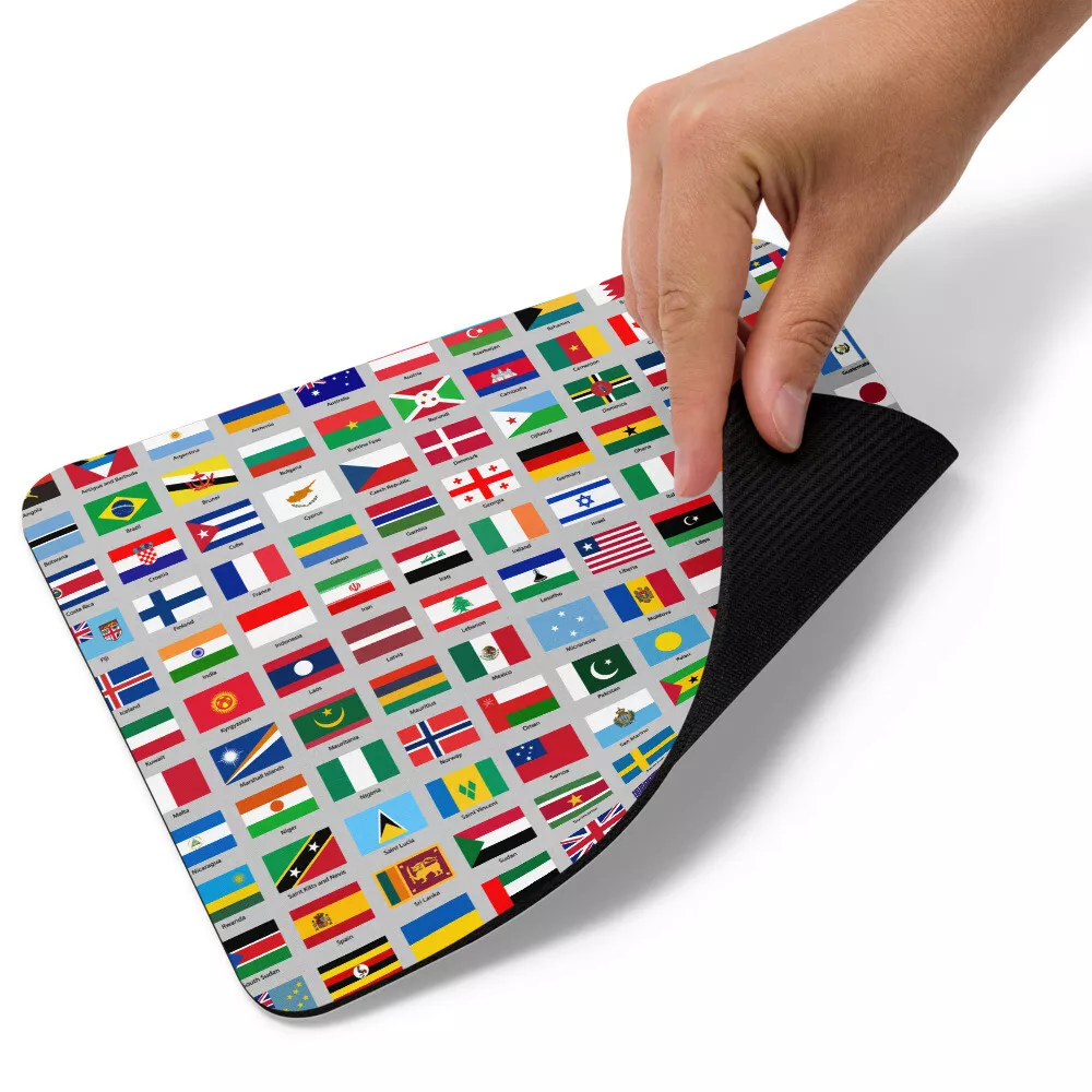 World flags Celebration Mouse pad