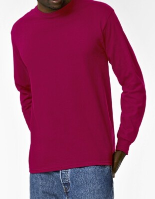 GILDAN Ultra Cotton  Long Sleeve T- Shirt Langarm UNISEX S - XXL G2400