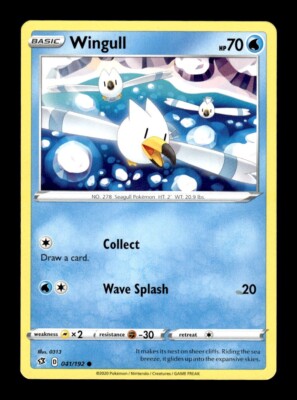 Pokemon Rebel Clash WINGULL 041/192