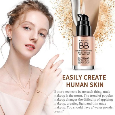 BB Cream Brighten Base Whitening Waterproof Moisturizing Found YSSU Liquid N1T4