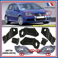 Partsline Fixierungssatz Scheinwerfer Vorne Links Rechts FüR Vw Golf V Jetta Iii