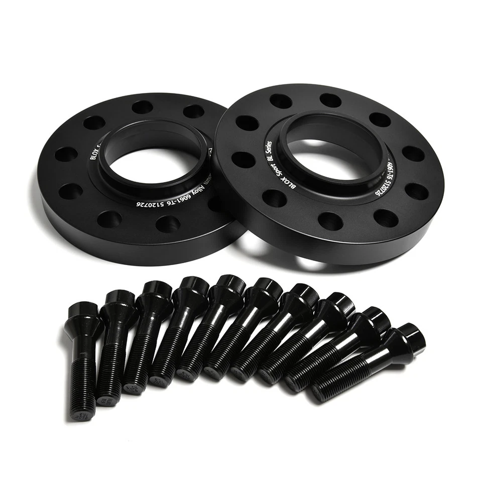 4 espaciadores de rueda 7075-T6 20 mm 5x120 para BMW Serie 6 E28 E34 E60 E61 E64 E63 E24 Foto 3 de 4