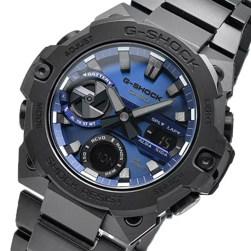 CASIO G-SHOCK GST-B400BD-1A2JF G-STEEL Carbon Core Bluetooth Solar