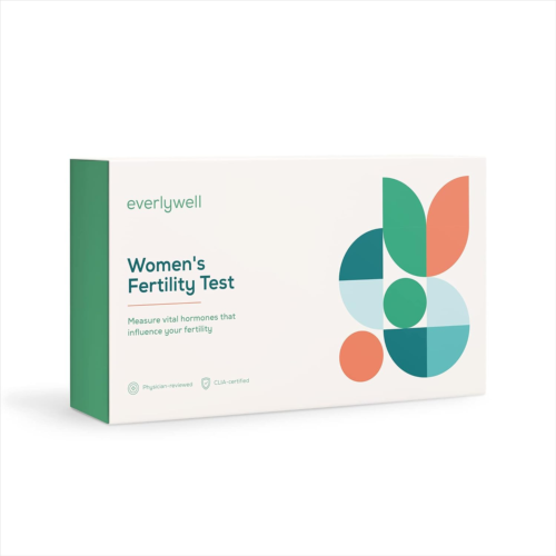 Everlywell Women'S Fertility Test - at Home - Clia-Certified Test - Discreet Blo - 第 1/7 張圖片