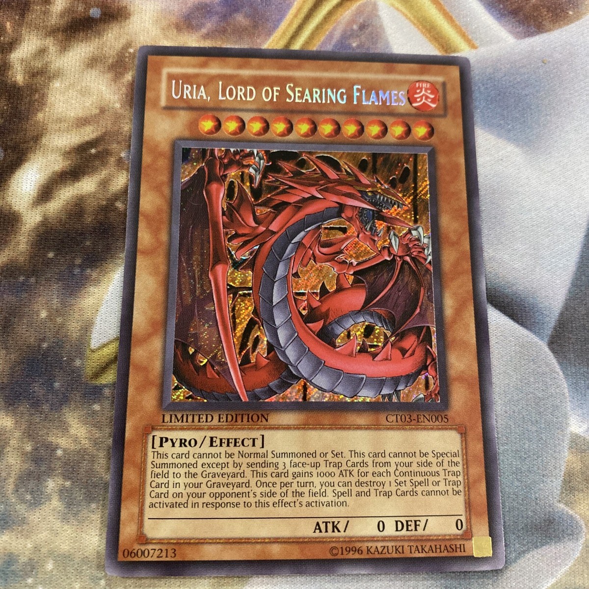 NM Uria, Lord of Searing Flames - CT03-EN005 - Secret Rare