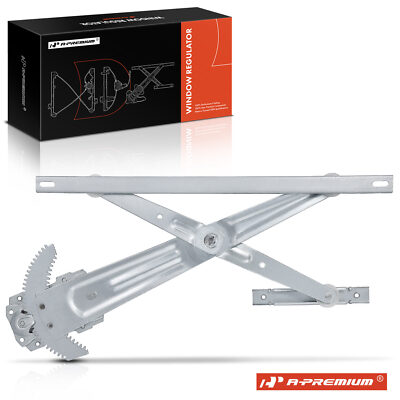 A-Premium Front Driver Side Manual Window Regulator for Suzuki Samurai 1986-1995