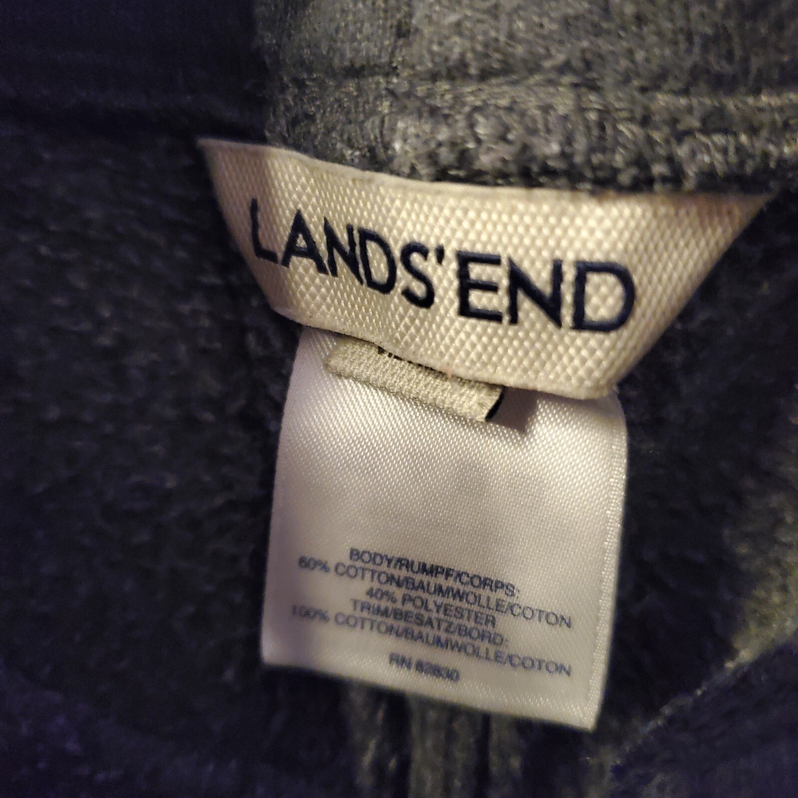 Boys Lands End Size 4 Gray Sweatpants eBay