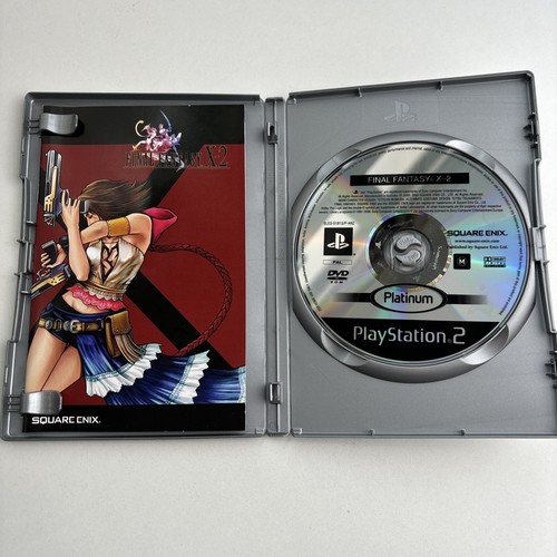 Final Fantasy X-2 Platinum Edition PlayStation 2 Game PS2 PAL With Manual - Picture 5 of 9