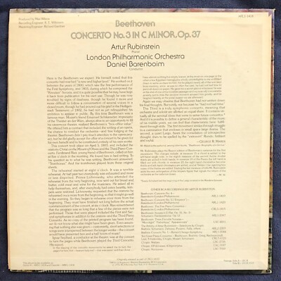 【中古】 Rubinstein Collection 9 LondonSymphonyOrchestra ,PhilharmonicOrchestra ,PhilharmoniaOr BEETHOVEN by RUBINSTEIN : London Philharmonic - Concerto #3 - 1976