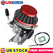 Carb Carburetor Carburettor Air Filter 47cc 49cc Dirt Pocket Bike Mini Mot * uk