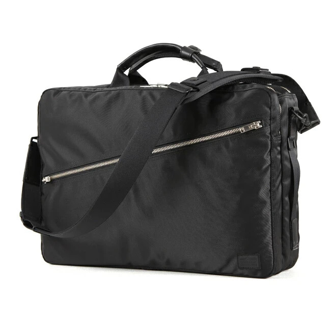 PORTER LAYER 3WAY BRIEFCASE ブラック Tanker 3Way Briefcase - Black | UP THERE