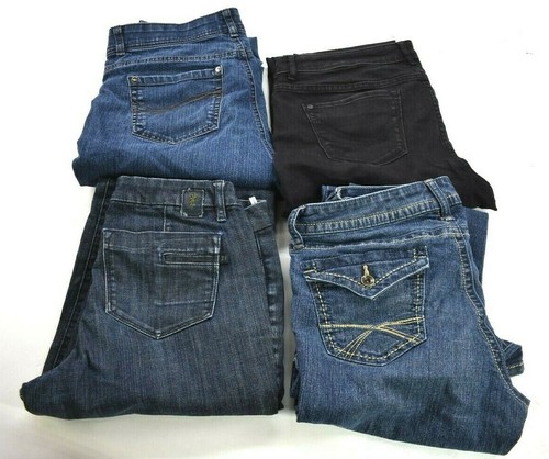 A granel al por mayor Lote de 4 Jeans para Mujer Estilo Casual REGULAR FIT  bolsillos 10 | eBay