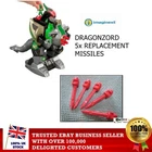Imaginext DRAGONZORD Power Rangers  (2015) - ACCURATE Replacement Red Missiles