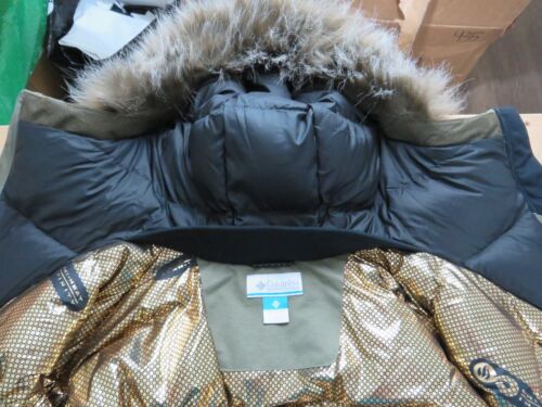 NWT Womens Columbia Mount Si Down Insulated Winter Parka Hooded Jacket - Green - Picture 13 of 15