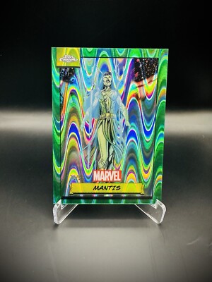Topps Marvel Chrome Mantis /99 Green Wave
