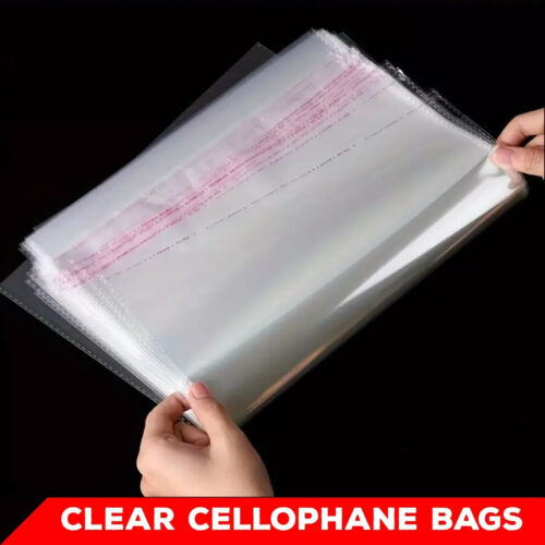 15" x 20" - Garment Bags Clear Cellophane Self Adhesive Peel Seal for clothes - Picture 4 of 5