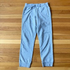 Primary Grey Solid Neutral Cotton Blend Sweatpants Joggers 12