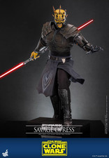 IN STOCK New Hot Toys TMS136 Star Wars The Clone Wars Savage Opress 1/6 Figure