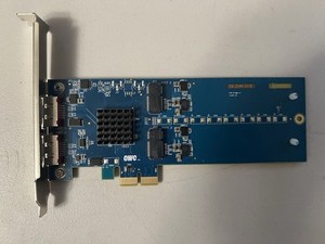 OWCSSDPHWE2R240 OWC Mercury Accelsior PCI-E Card ESATA (UNTESTED) NO RESERVE