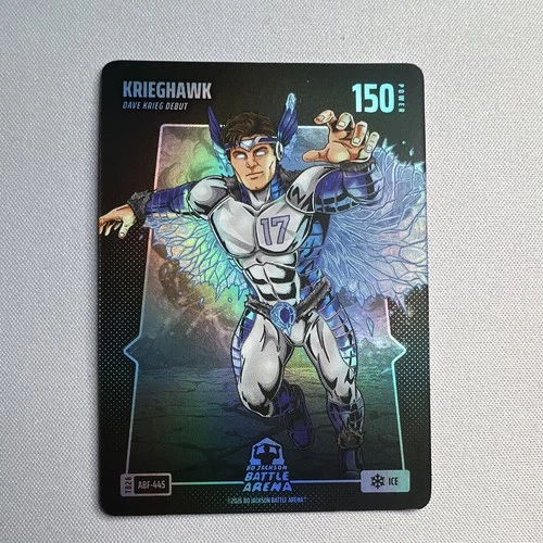 Bo Jackson Battle Arena Tecmo Bowl Krieghawk Alpha Battle Foil Ice 150 ABF-445