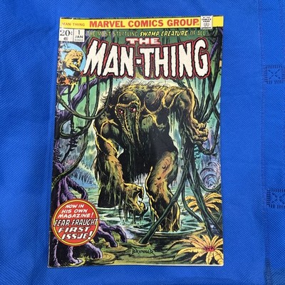 The Man Thing #1 Marvel Origin Issue, in plastic sleeve T