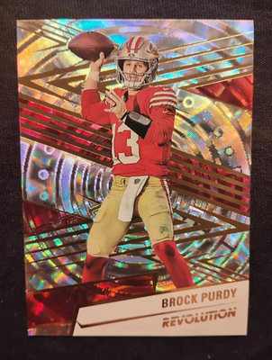 🔥2025 Panini Revolution - Brock Purdy #150 Fractal /99🔥