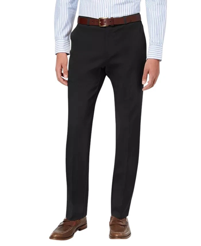 Tommy Hilfiger Mens Modern fit Dress Pants 33 / 32 Black Solid
Opens in a new window or tab