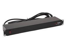 CyberPower CPS1215RM Single Phase 100 - 120 VAC 15A Basic PDU - 10 Outlets, 15