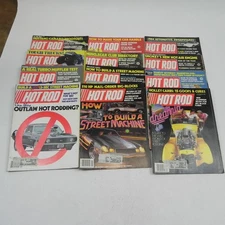 1984 HOT ROD MAGAZINE 12 ISSUES FULL COMPLETE YEAR RACING CARS MUSCLE CUSTOM