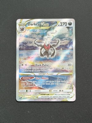 Pokémon TCG Darkrai VSTAR GG50/GG70 Crown Zenith: Galarian Gallery Near Mint NM