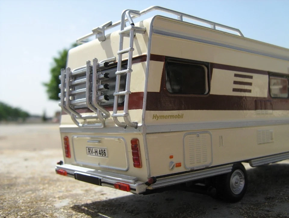 Hymermobil 650 Camper Caravan 1:43 1985 l'intramontabile Nuovo - Immagine 3 di 4